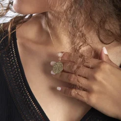 Collier Astro Plaqué Or