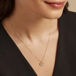 Collier Astrolae Or Jaune Diamant