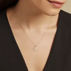 Collier Astrolae Or Jaune Diamant