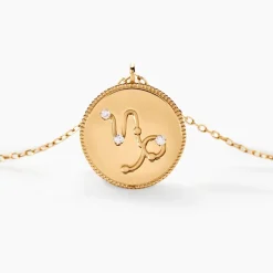 Collier Astrolae Or Jaune Diamant