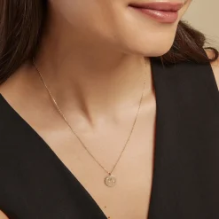 Collier Astrolae Or Jaune Diamant