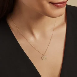 Collier Astrolae Or Jaune Diamant