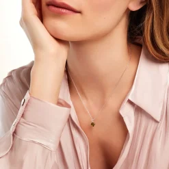 Collier Atieno Argent Blanc Oxyde De Zirconium