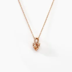 Collier Atieno Argent Rose Oxyde De Zirconium