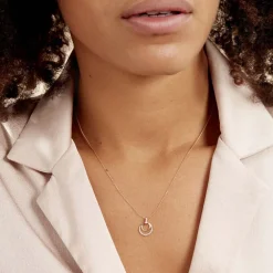 Collier Atlanta Or Jaune Diamant