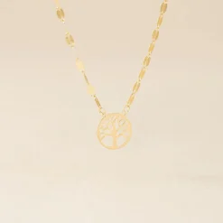 Collier Aulnia Or Jaune