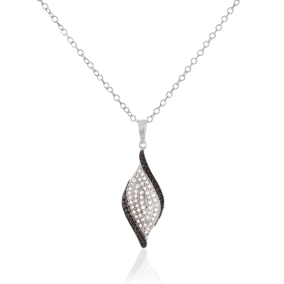 Collier Averill Argent Blanc Oxyde De Zirconium
