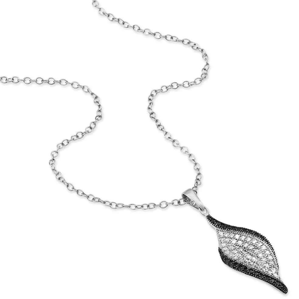 Collier Averill Argent Blanc Oxyde De Zirconium