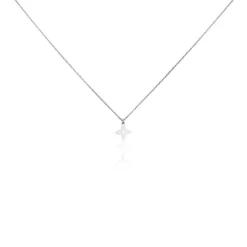 Collier Avra Argent Blanc