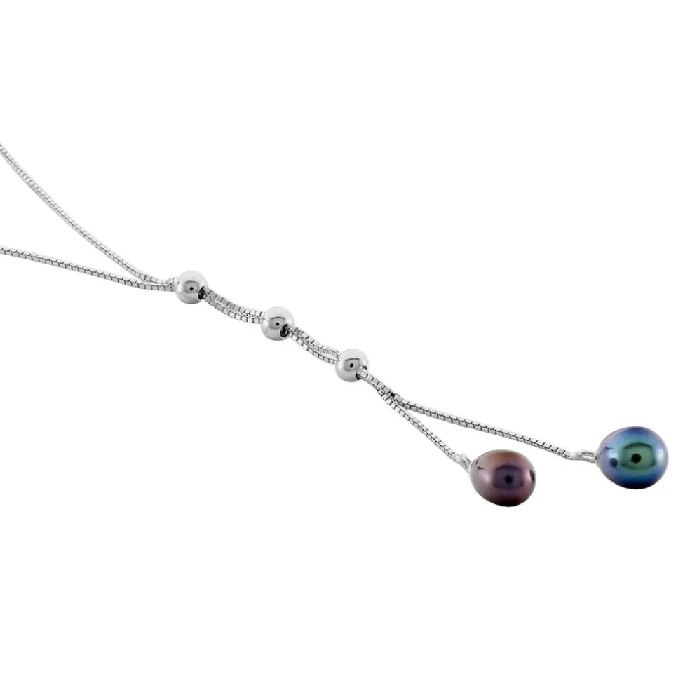 Collier Axell Argent Blanc Perle De Culture