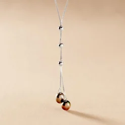 Collier Axell Argent Blanc Perle De Culture