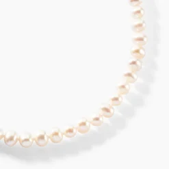 Collier Baroque Or Jaune Perle De Culture