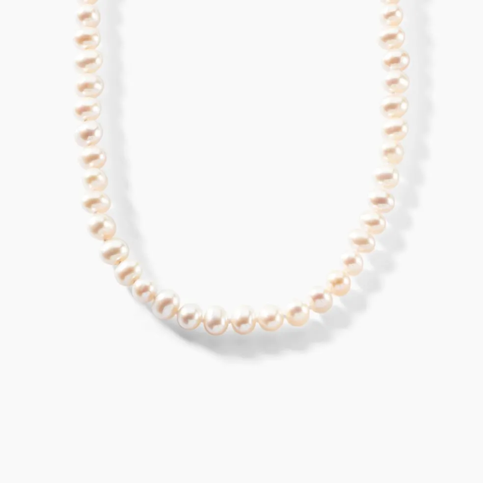 Collier Baroque Or Jaune Perle De Culture