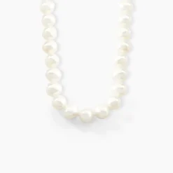 Collier Baroque Or Jaune Perle De Culture