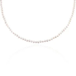 Collier Baroque Or Jaune Perle De Culture