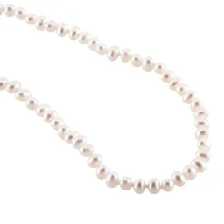 Collier Baroque Or Jaune Perle De Culture