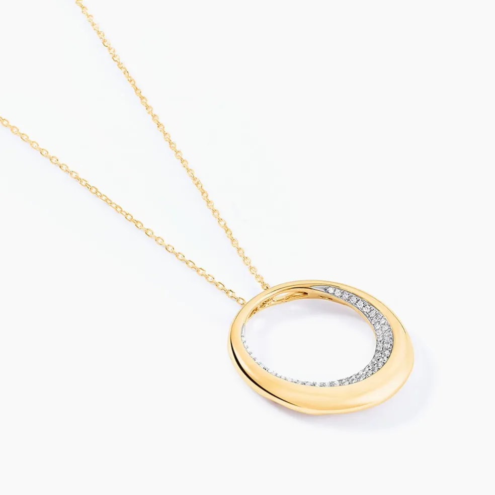 Collier Batoul Or Jaune Diamant