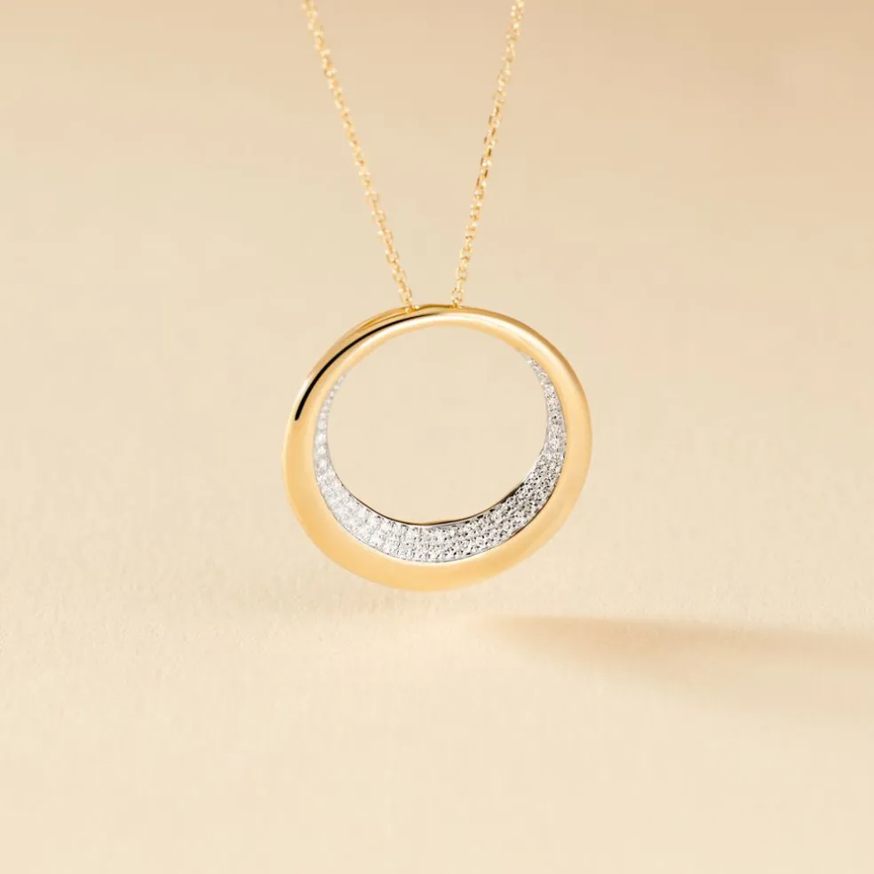 Collier Batoul Or Jaune Diamant