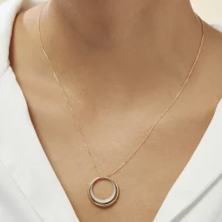 Collier Batoul Or Jaune Diamant