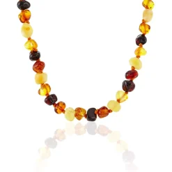 Collier Bebe Argent Blanc Moisha Ambres