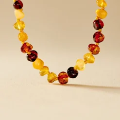 Collier Bebe Argent Blanc Moisha Ambres