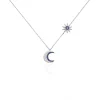 Collier Bekhta Or Blanc Oxyde De Zirconium