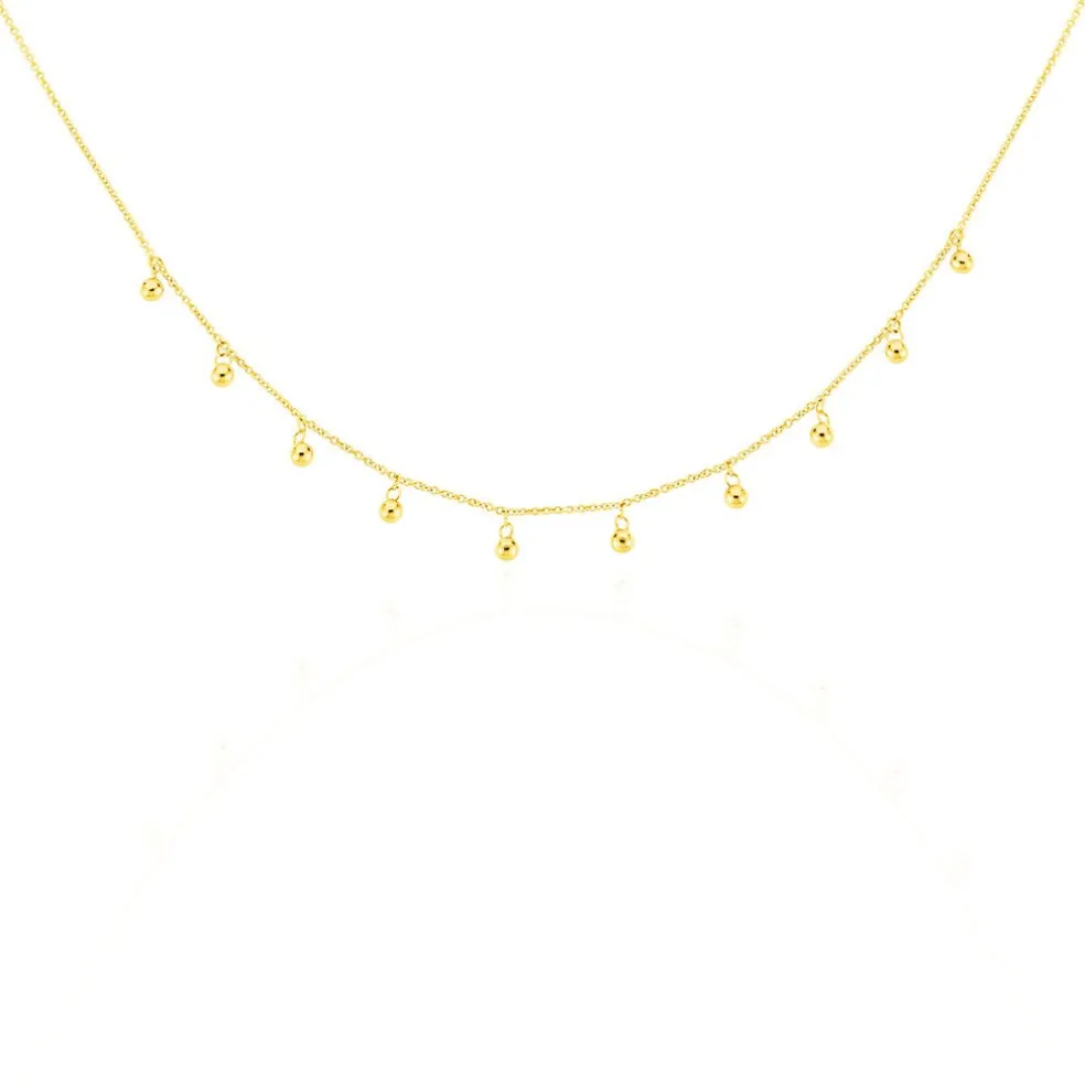 Collier Bethanie Or Jaune
