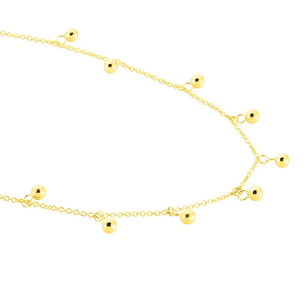Collier Bethanie Or Jaune