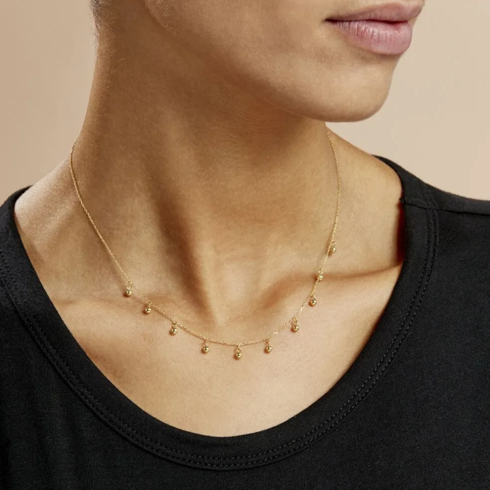 Collier Bethanie Or Jaune