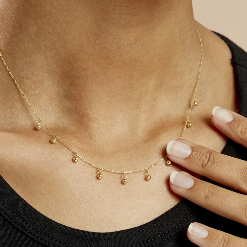 Collier Bethanie Or Jaune