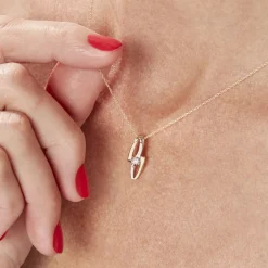 Collier Blandine Or Bicolore Diamant