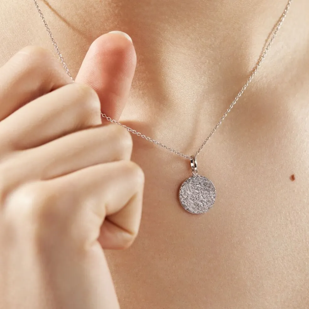 Collier Blanka Argent Blanc