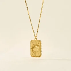 Collier Bonne Aventure Or Jaune