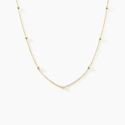 Collier Bookers  Or Jaune