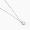 Collier Briony Argent Blanc Oxyde De Zirconium