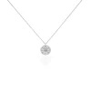 Collier Brunilda Argent Blanc Oxyde De Zirconium