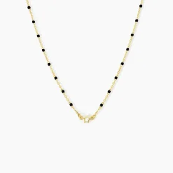 Collier Bubble Argent Jaune Oxyde De Zirconium