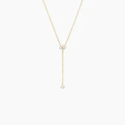 Collier Cahir Or Jaune Oxyde De Zirconium