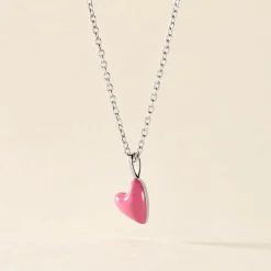 Collier Candies Argent Blanc