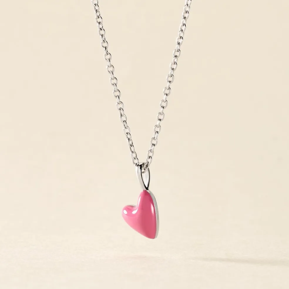 Collier Candies Argent Blanc