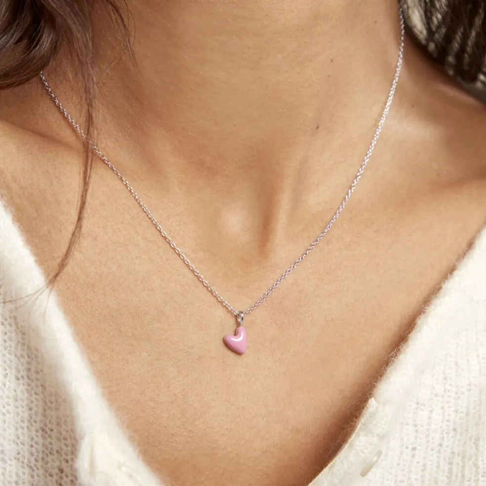 Collier Candies Argent Blanc