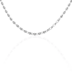 Collier Carrus Argent Blanc