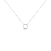 Collier Catiane Argent Blanc Oxyde De Zirconium
