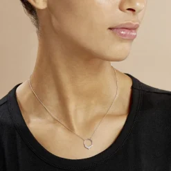 Collier Catiane Argent Blanc Oxyde De Zirconium