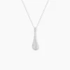 Collier Celine Or Blanc Diamant
