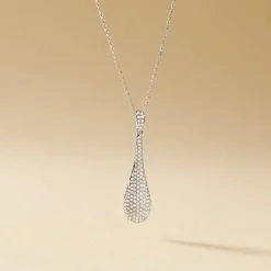 Collier Celine Or Blanc Diamant