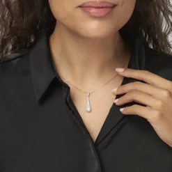 Collier Celine Or Blanc Diamant