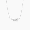 Collier Cesarine Argent Blanc Oxyde De Zirconium