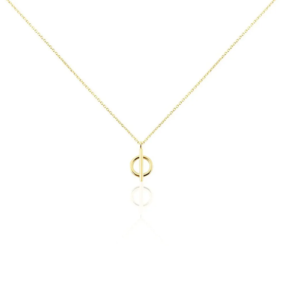Collier Chain Or Jaune