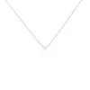 Collier Chandana Argent Blanc
